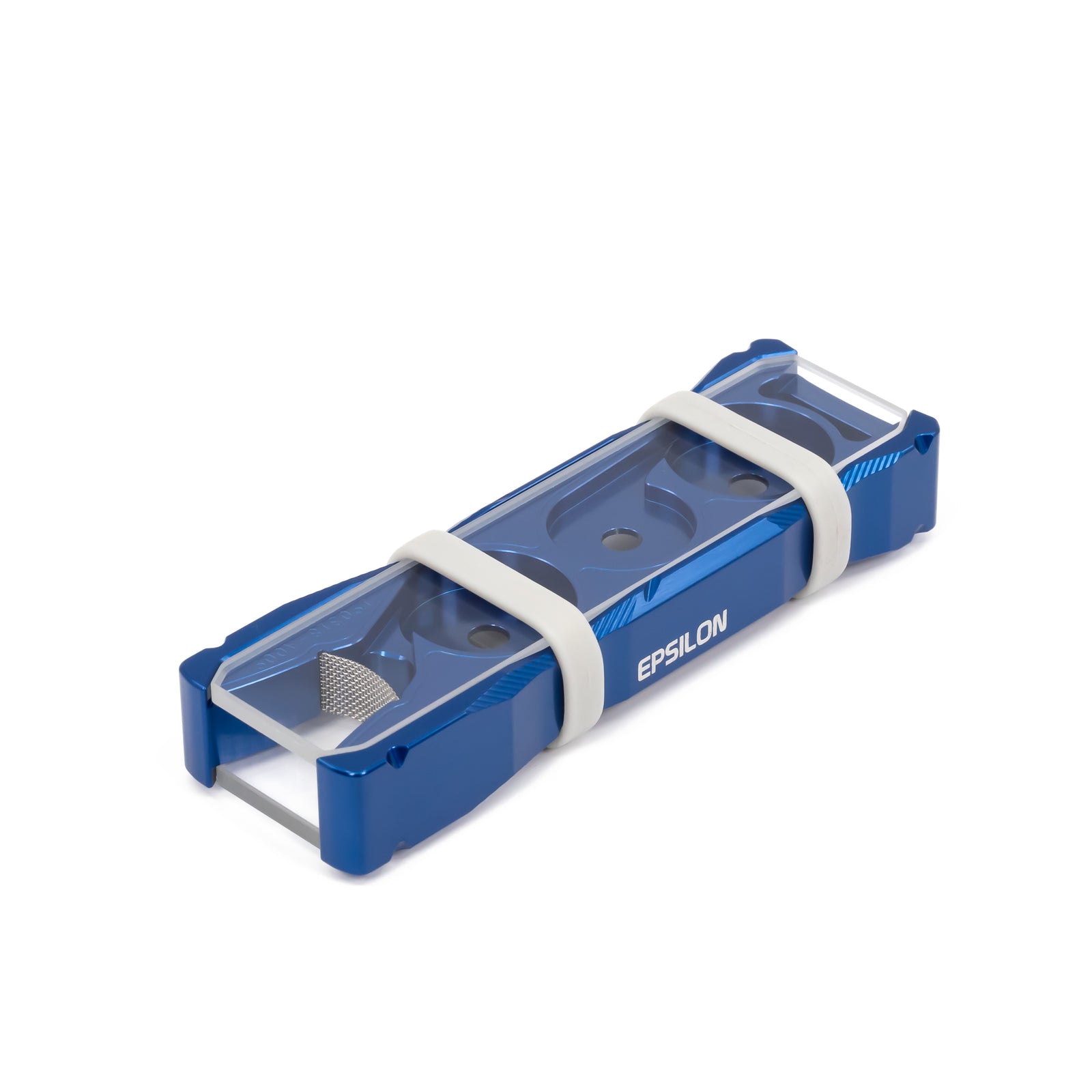 Blue Epsilon Chillum front left