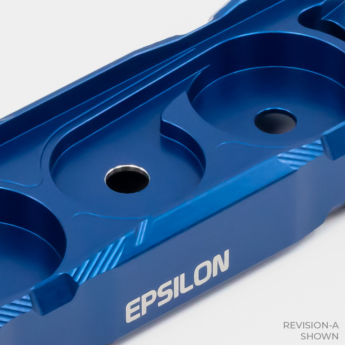 Blue Chillum Frame showing Revision A mod