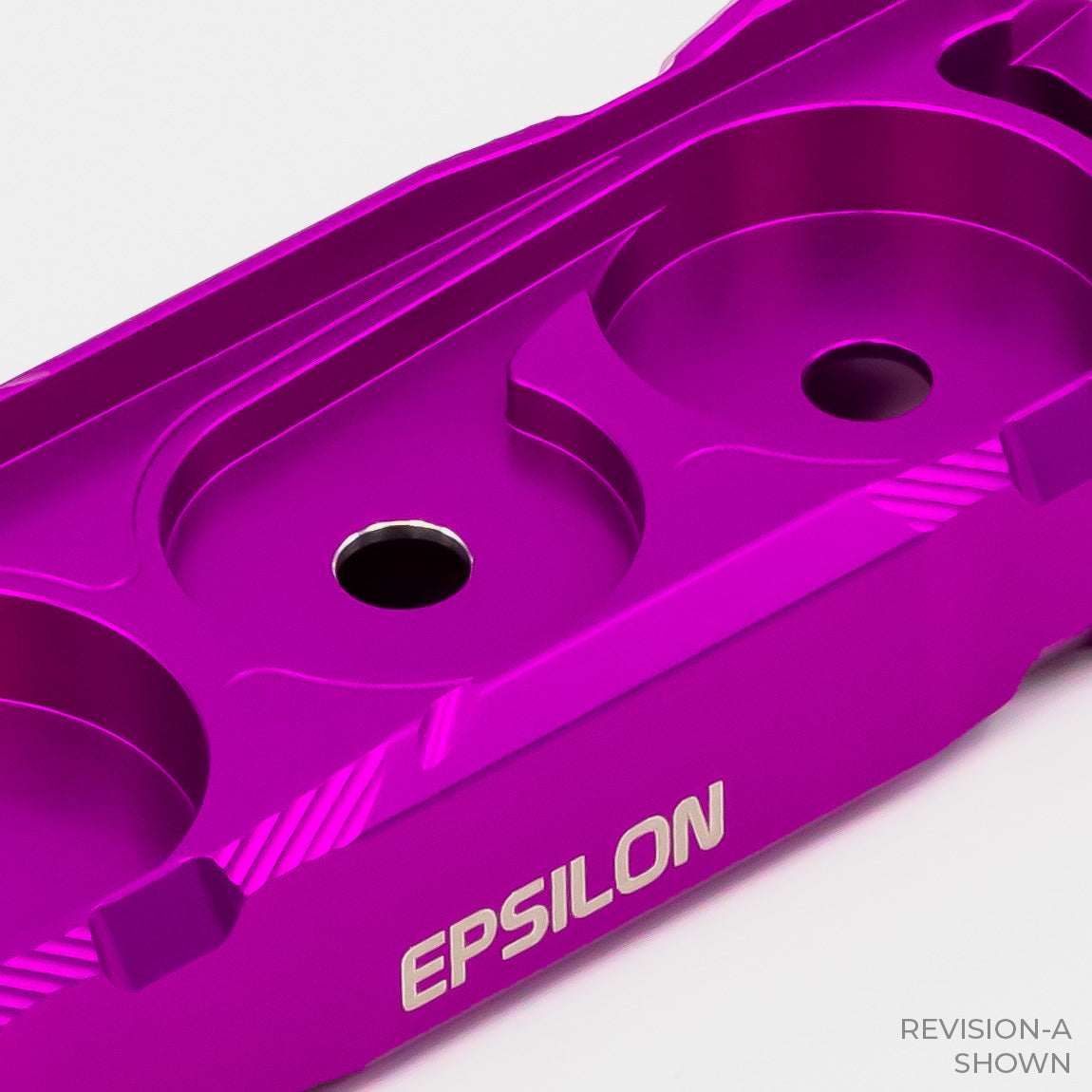 Purple Chillum Frame showing Revision A mod