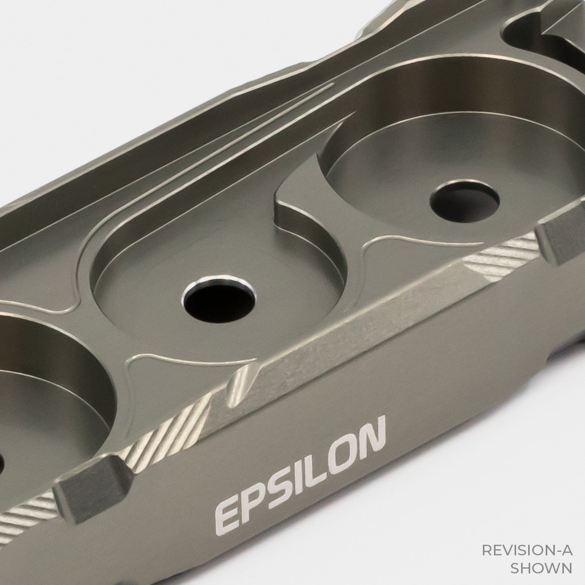 Grey Chillum Frame showing Revision A mod