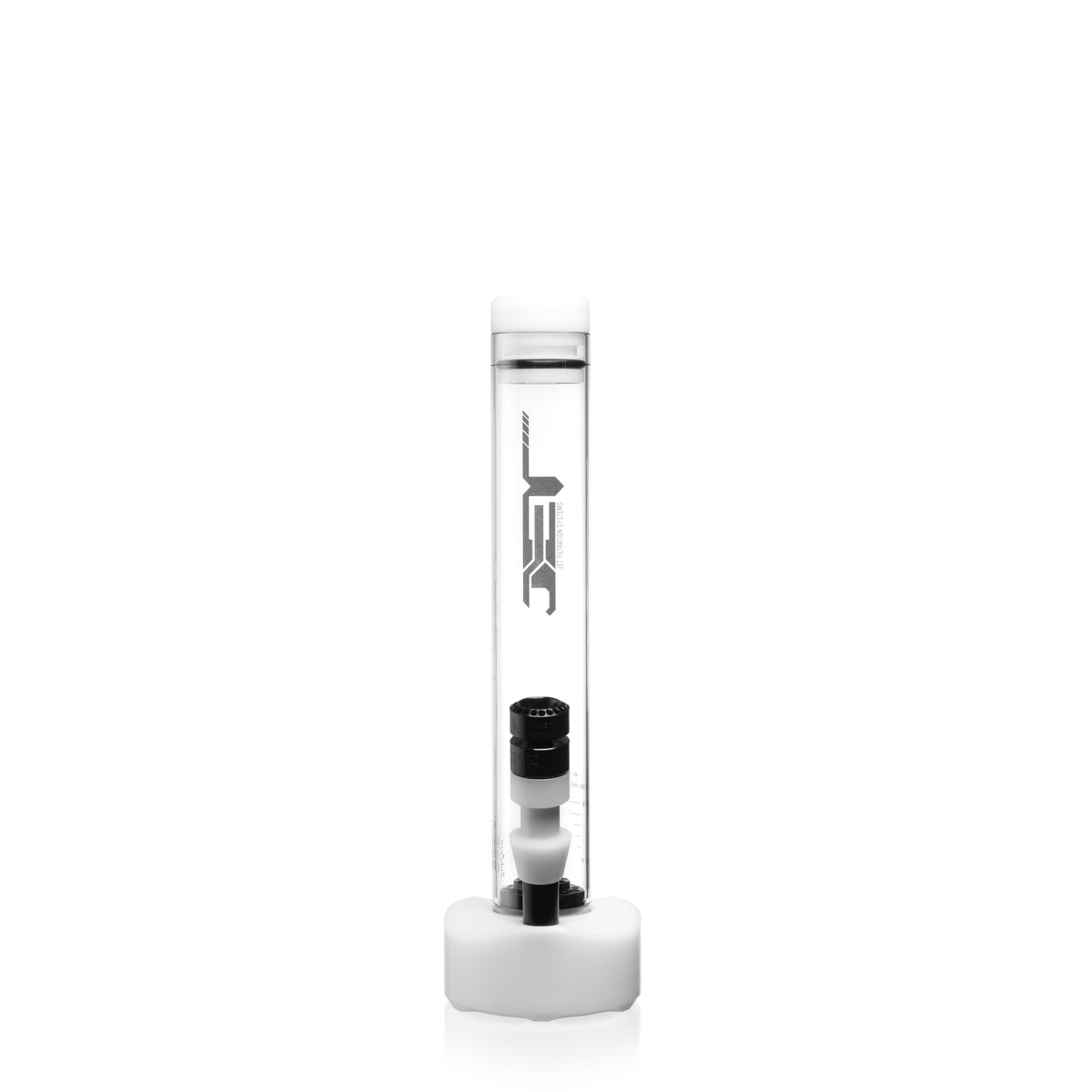 Front view of white extra-small JET Waterpipe