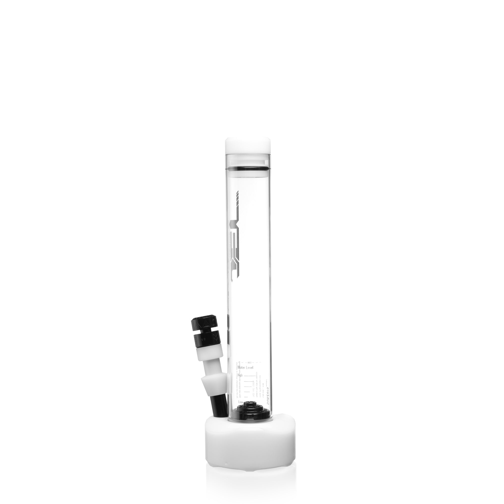 Left view of white extra-small JET Waterpipe
